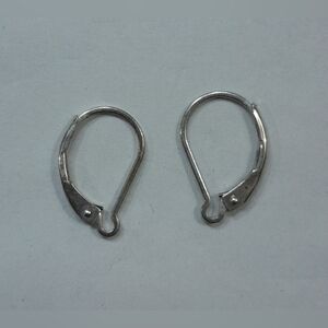 2 Sterling Lever Back Leverback Earring Finding